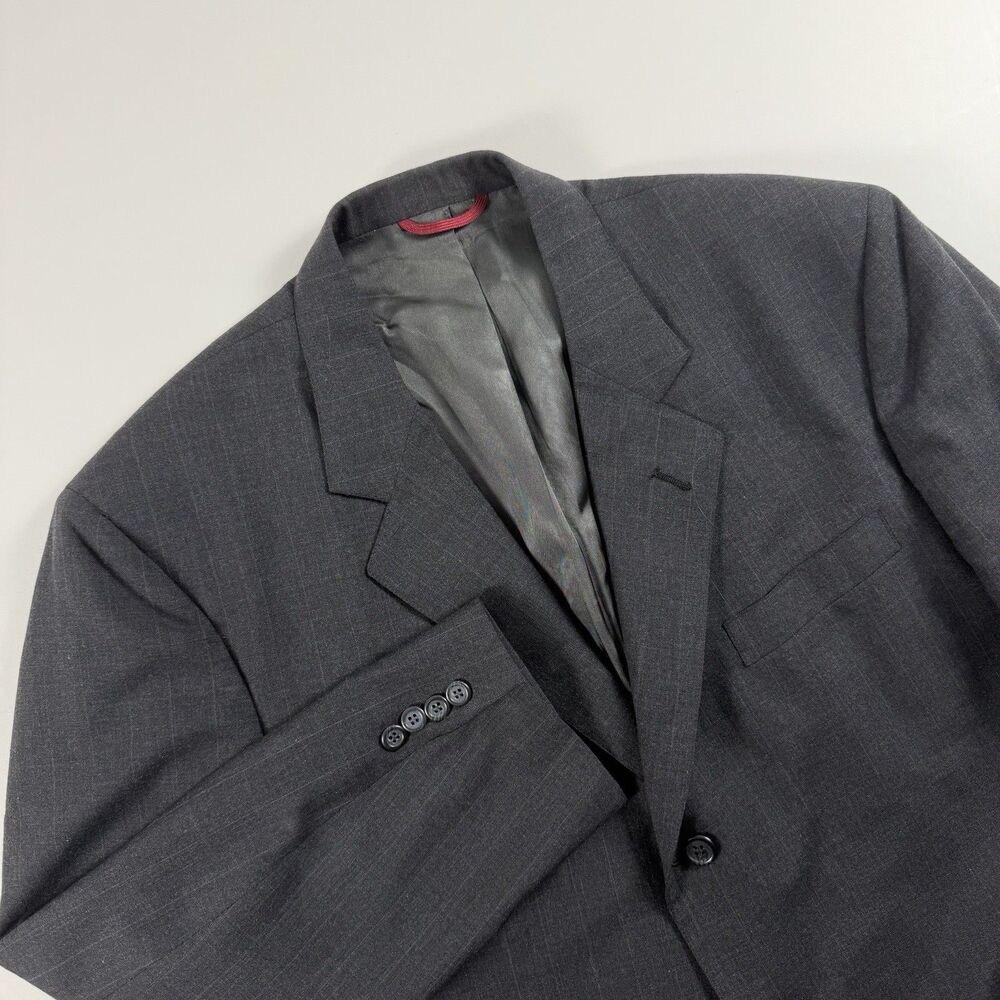 Jos. A. Bank Business Express Men’s 42R Charcoal Gray 100% Wool Suit Jacket